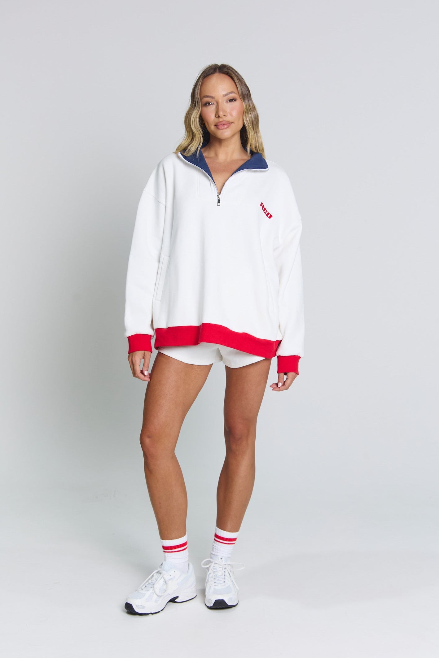 THE JACQUI QUARTER ZIP - NAUTICA