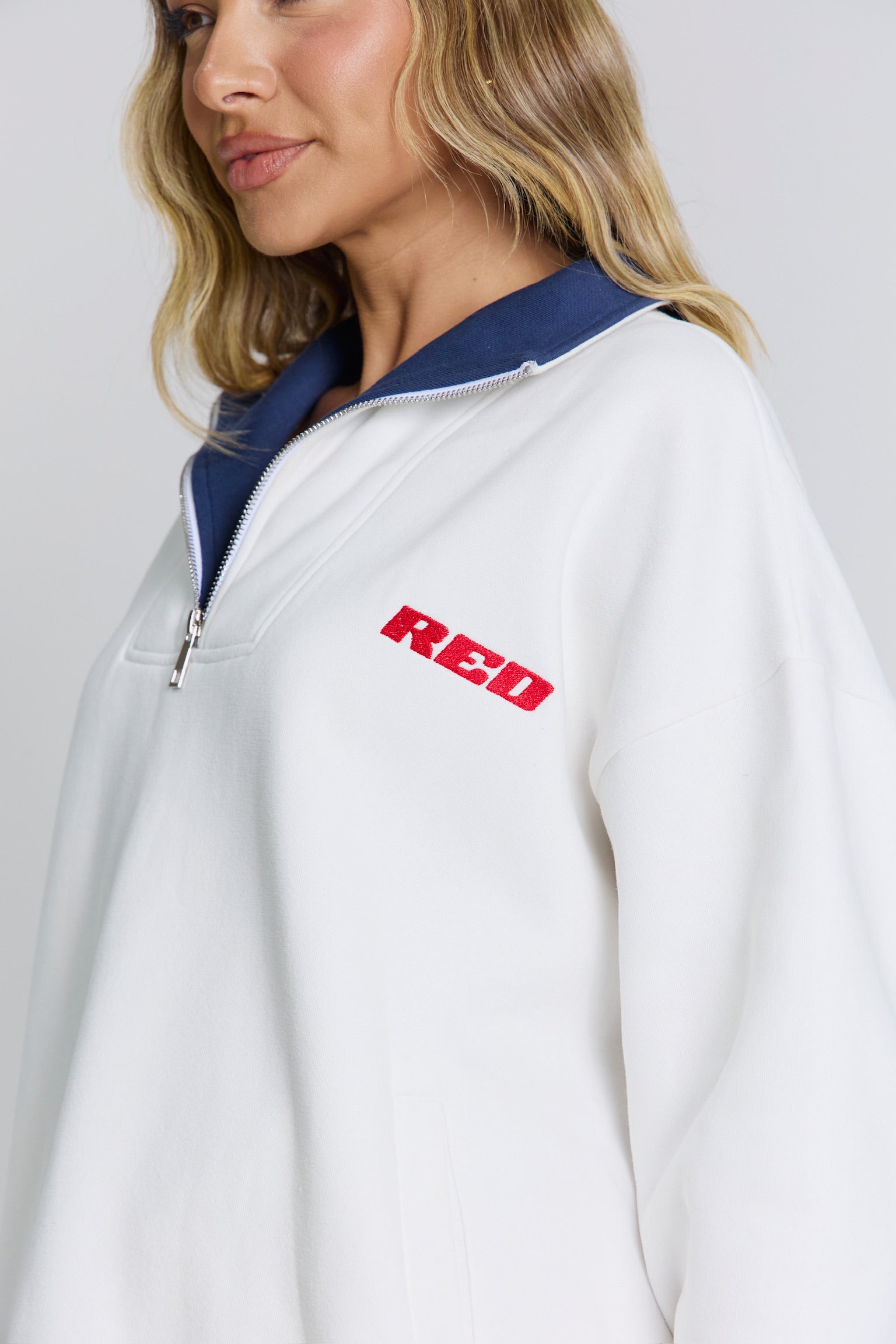 THE JACQUI QUARTER ZIP - NAUTICA