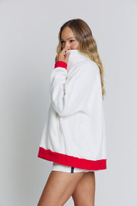 THE JACQUI  QUARTER ZIP - NAUTICA